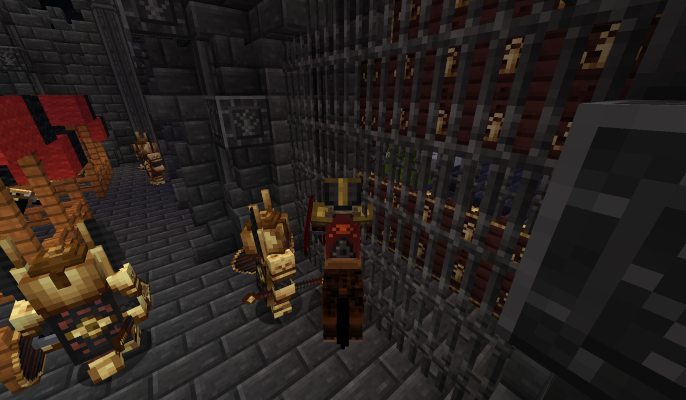 青铜闸门和铁闸门的开启动画没有更新开启状态-魔戒MC中文站